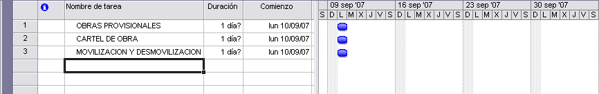 Ceupsi Microsoft Project 2007 9. En este cuadro seleccionamos de Lunes a Sábado y la opción Establecer día(s) en estos períodos laborables específicos: 10. y presionamos el botón Aceptar. 11.
