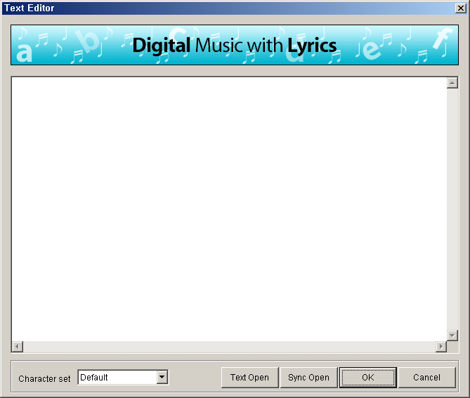 Haga un clic en Abrir después de seleccionar los archivos MP3 para sincronizar. A 2 3 4 5 Abrir el archivo "wmi" de letras de canciones para sincronizarlo.