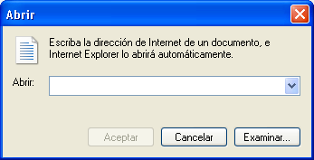 Ejercicio 2. Visualizar una página Web en el navegador Internet Explorer desde la opción Archivo. Ir a inicio 1. Hacer doble clic en Internet Explorer 2.
