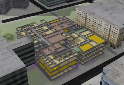 Basado en información del 3D City Model de Esri.