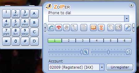 10.5.4 Configuración de teléfono softphone Zoiper Zoiper: Este software trabaja