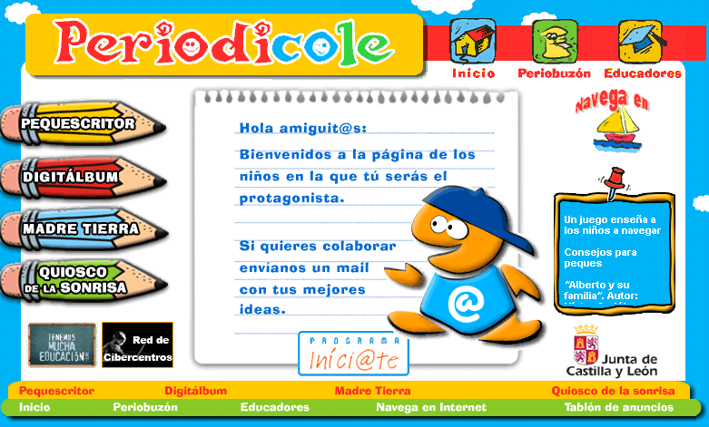 La Web del Periodicole, http://periodicole.jcyl.