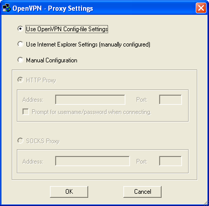 1.5 OpenVPN Sección 1.5.1, Lanzar OpenVPN, en la página 17 1.5.1 Lanzar OpenVPN 1 Haga clic en el icono de OpenVPN.
