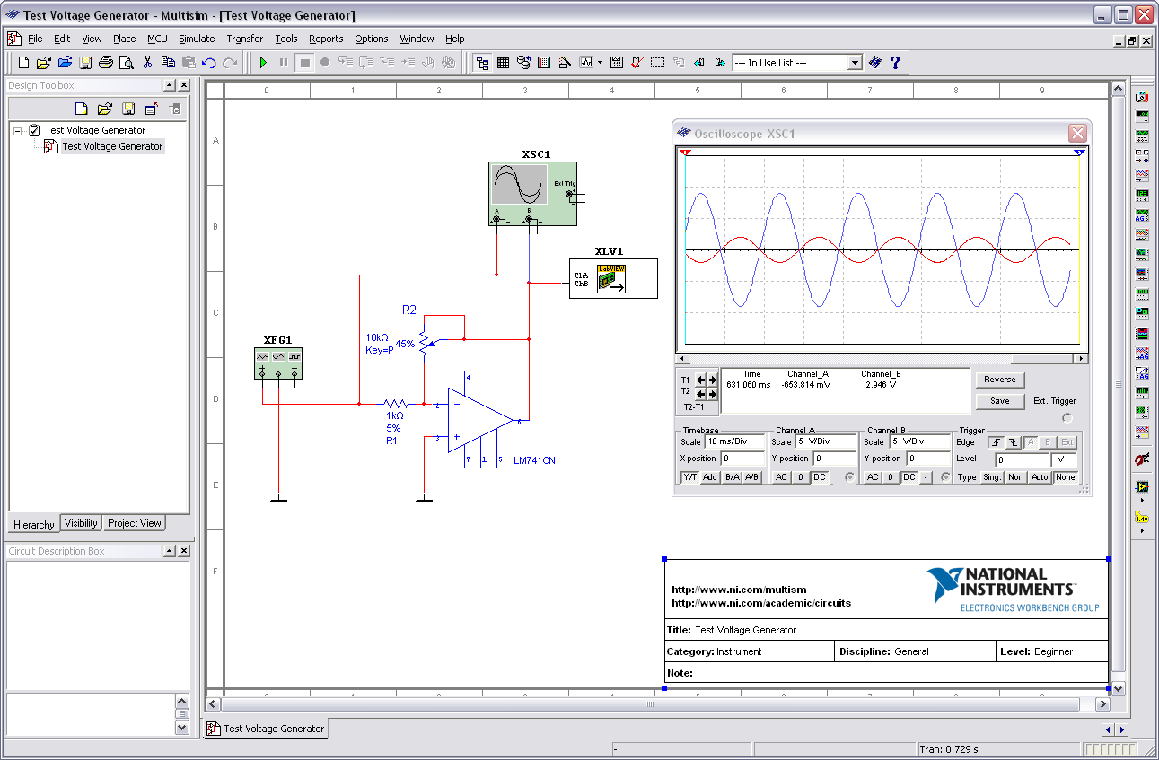 Figura 51. Interfaz gráfica de NI mutisim [Fuente: http://www.ni.com/cms/images/devzone/epd/voltagegenerator_circuit.png] Alternativa de solución 3, con Eagle.