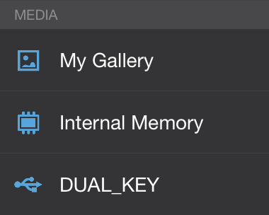 Para recuperar o eliminar un vídeo: 1. Pulse <. 2. Pulse para ver el menú contextual. 3. Seleccione su memoria USB. > Aparece la lista de vídeos grabados con el Parrot Jumping Sumo. 4.