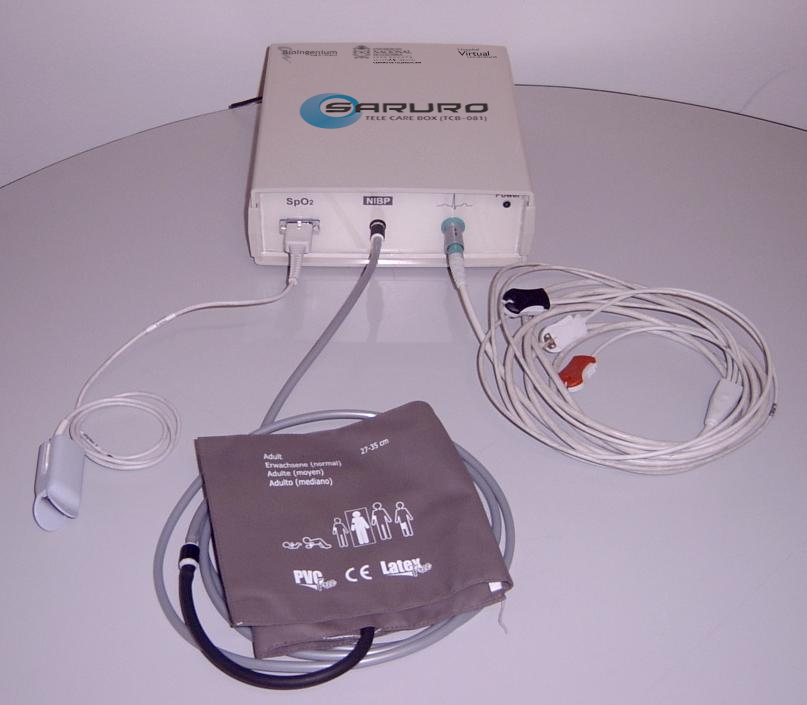SARURO TELE CARE BOX (TCB-081) Dispositivo de Telemonitorización de Signos