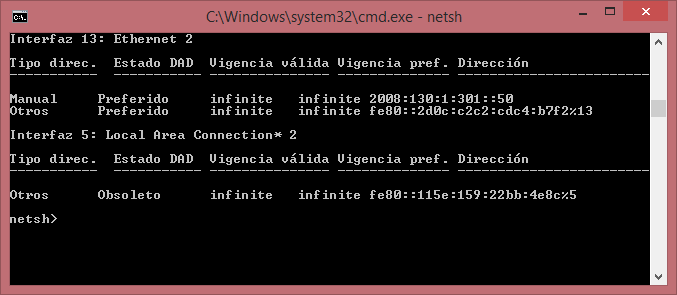 ANEXO 2. Configuración Double Stack Configuración de IPv6 en Windows XP SP3: En Windows XP, IPv6 ya se encuentra instalado pero es necesario activarlo.