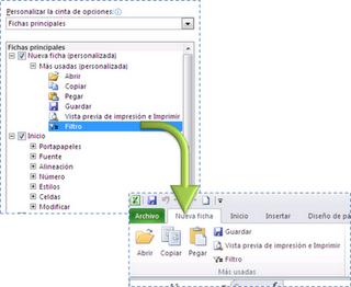 1. Cinta de opciones renovada Desde Excel 2007, la cinta de opciones permite al usuario encontrar fácilmente los comandos y características que antes estaban en menús y barras de herramientas.