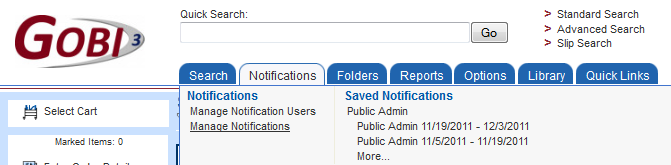 Notificaciones o Alertas Borrar registro de notificaciones para usuarios o