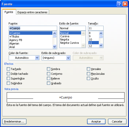 Manual de Microsoft Office Word 2007 Barra de herramientas de acceso rápido La barra de herramientas de acceso rápido está ubicada de forma predeterminada en la parte superior de la ventana de Word y