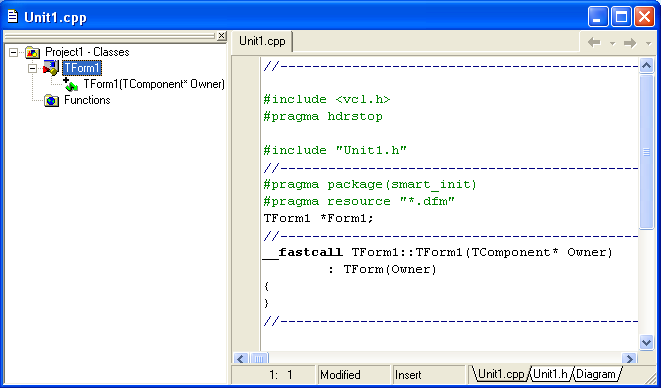 4.11 Diseñador de Formularios Por su parte, el editor de código (figura 4.