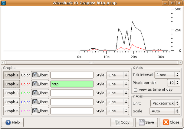 5.13 Wireshark Wireshark es un analizador de paquetes de red que muestra los paquetes de la forma más detallada posible.