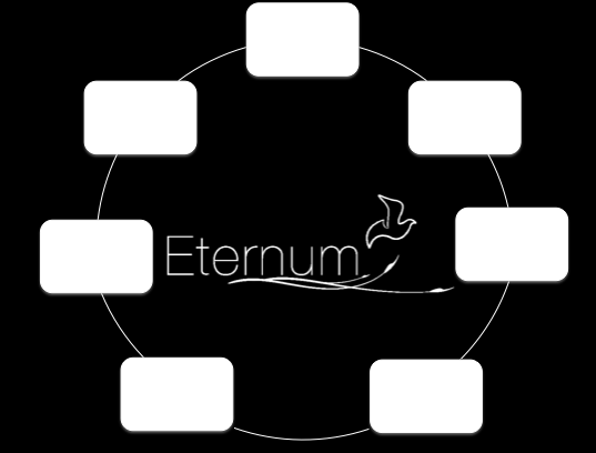 Grupos de Interés Para la planificación de marketing de Eternum se debe tomar en cuenta los actores de su grupo de interés ya que éstos ejercen una influencia dentro del desarrollo del servicio que