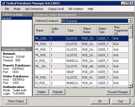 Consulte "Actualización de las bases de datos al release 8.x" en el Manual de actualización de IBM Tealeaf CX.