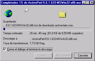 nuestro sistema Windows es un 95, 98 o ME es muy probable que necesitemos descargarlo e instalarlo. En la parte inferior derecha resalto de nuevo en azul el enlace directo al programa.