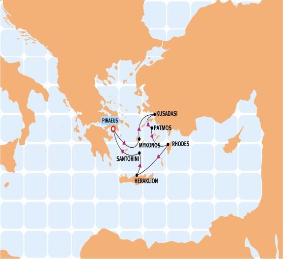 Categoria Celestyal Cruises Precios Smart 2016 4 días "Iconic Egeo" CELESTYAL OLYMPIA 5 Islas Griegas y Turquía DÍA PUERTO LLEGADA SALIDA Lunes Atenas (Lavrio), Grecia - 13:00 Lunes Mykonos, Grecia