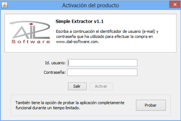 3 PERIODO DE PRUEBA GRATUITO Para acceder a la versión gratuita de TESAURVAI escriba en su navegador la siguiente dirección web: http://www.dail-software.