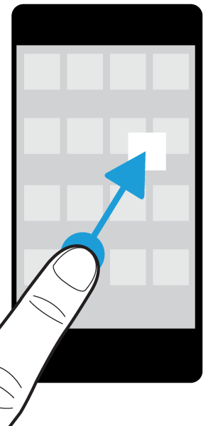 Aplicaciones y características Agregar carpetas a la pantalla de inicio Puede organizar sus iconos de aplicaciones creando carpetas en la pantalla de inicio.