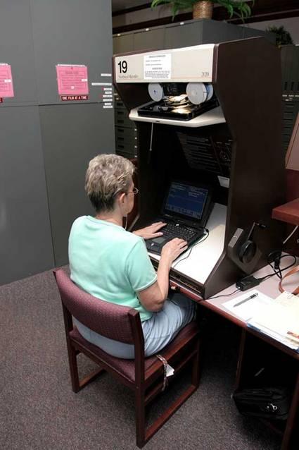Los Centros Regionales de Historia Familiar proveen acceso a microfilmes que contienen los