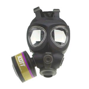 Figura Nº 7: Máscaras de uno y dos elementos filtrantes. Los elementos filtrantes se deben cambiar con una cierta frecuencia que depende de: - La cantidad de partículas de pesticida en el aire.