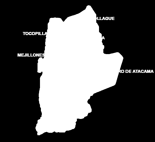 II. Antecedentes Región Antofagasta La Región de Antofagasta tiene una superficie de 126.049 km2, representando el 16.7% de la superficie del país.