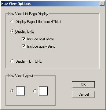 Figura 12. Opciones de la ista Na Opción Descripción Display Page Title Puede elegir isualizar el título de la página HTML en la lista de naegación de cada página.