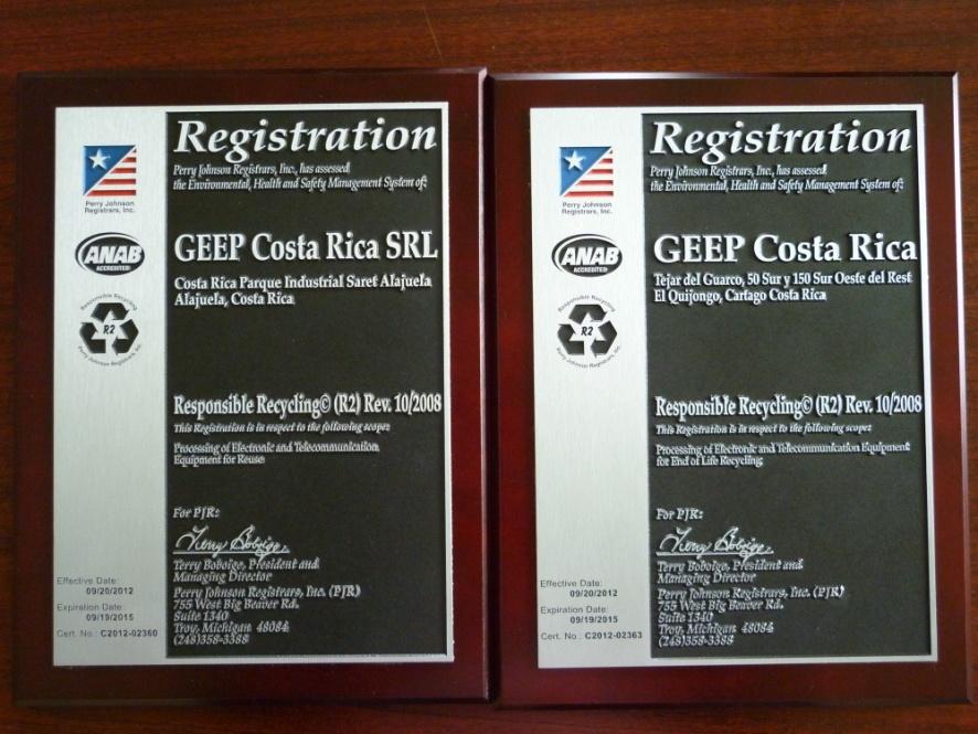 ISO 9001 y 14001