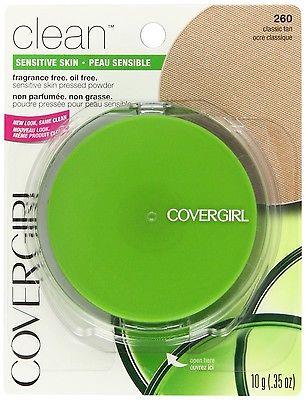 Polvos Cover Girl Clean Para piel Sensitiva Tono: Natural Beige Cod:pccg240 $9.