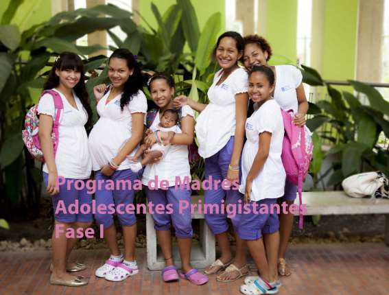 Descripción Esta primera fase tiene una duración de 6 meses donde se reciben 150 madres adolescentes por semestre, es decir 300 al año.
