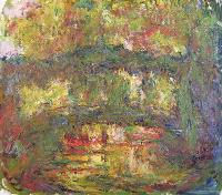 Sauce llorón, 1920-1922 (Saule Pleureur) Óleo sobre lienzo 116 x 89 cm Joan Mitchell Tilo, 1978 (Tilleul) Óleo sobre lienzo 260 x 180 cm Centre Pompidou, París.
