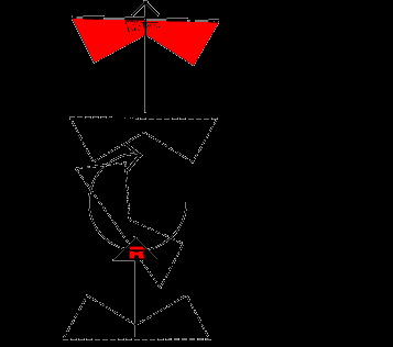 TÉCNICAS DE VUELO - SERIE 3 7. INVERTED HOVER - GIRO INVERTIDO Con la cometa invertida en el suelo, despegue en reversa la cometa rotando ambos mandos, pulgares hacia adelante.