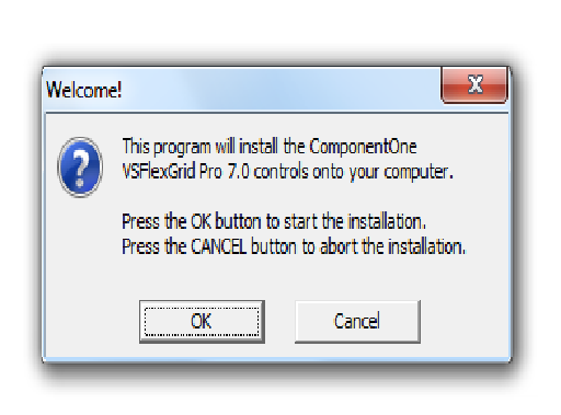 3.5. Al presionar el botón Instalar se instala el software. 3.6. Una vez instalado, presionar el botón Terminar. Aquí finaliza la instalación del Runtime_Crystal. 4. VSFlexGrid_Pro_7[1]