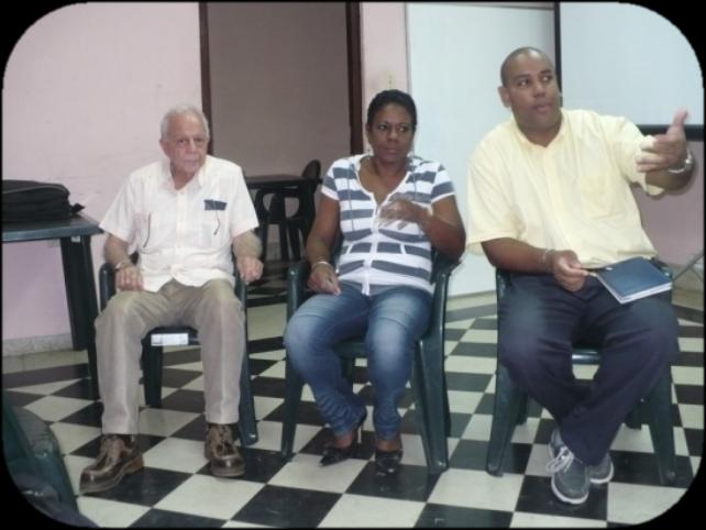 Visita del grupo de Clima y Salud al Instituto de Meteorología de Cuba, para darle seguimiento al proyecto piloto HIDROMET-ETESA. PRIMERA VISITA INTERNACIONAL.