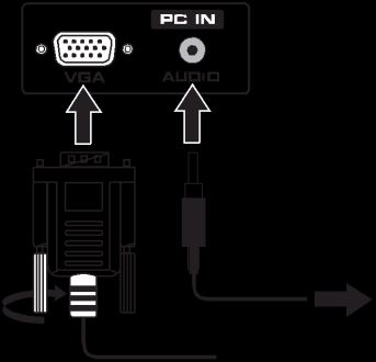 CONEXIONES 3. HDMI INPUT Entrada HDMI: Utilice el botón HDMI del control remoto para seleccionar HDMI.