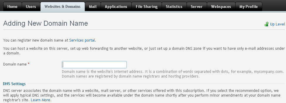 Si tu paquete de alojamiento te permite utilizar más de un nombre de dominio, puedes utilizar las ranuras de dominio adicionales para crear más sitios web. 2.