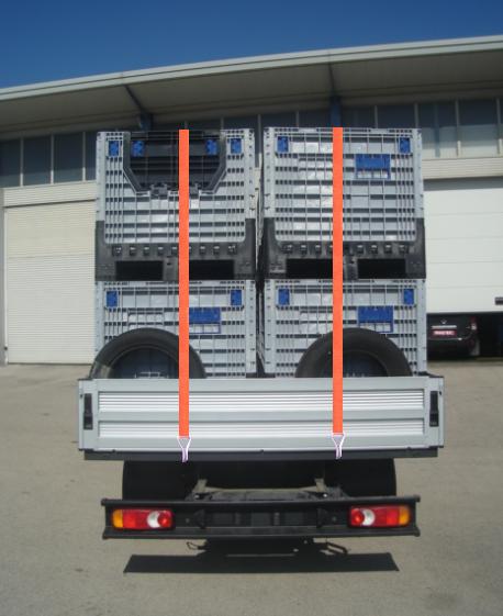 Propuesta para la gama de camiones FB La gama de camiones FB tienen una capacidad de carga mayor que la gama FA, por lo que el sistema propuesto anteriormente, requiere una gran