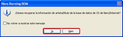 3. Haga clic en el icono Audio. 4. Haga clic en el icono Convertir CDs de audio en archivos de audio. > Se abrirá la ventana de diálogo de Nero Burning ROM. 5.
