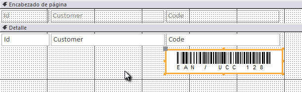 Ahora ustedes pueden modificar este código de barras. Para este tecleo dentro del código de barras con el botón derecho del ratón. Un hacer estallar encima del menú se abrirá.