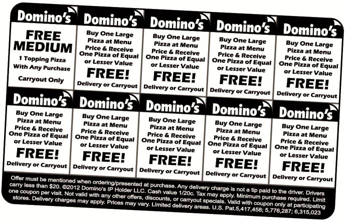 1 Southwest Sunset Volleyball Club Presents: The Domino's Fundraiser! SLICE the PRICE CARD Sells for $10. Has 10 stickers with a total value of over $100!