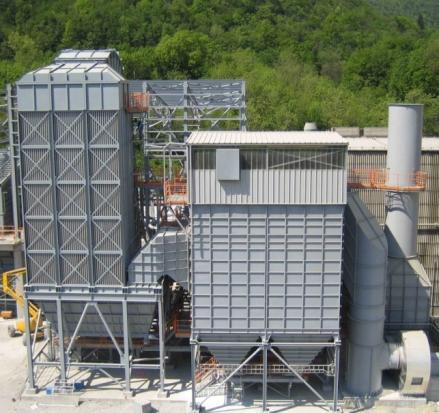 SCHEUCH GMBH INDUSTRIA DE ÁRIDOS Industria de Áridos Filtros para gases de combustión, de desempolvado, y Filtros de proceso para las industrias del cemento, la cal, y el yeso; así como