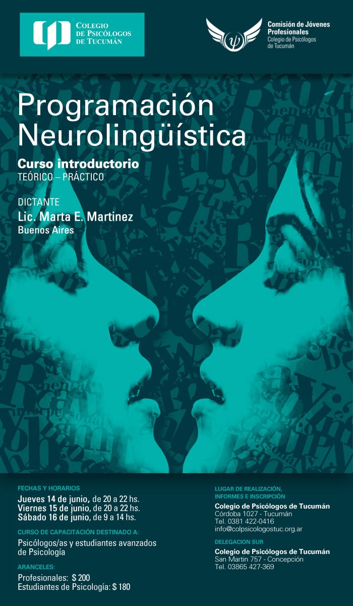 Psicólogos de Tucumán 14, 15 y 16 de Junio 2012. Autor/a: Lic.