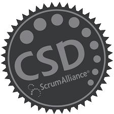Certified Scrum Developer (CSD) Surgida en 2009, la certificación CSD es la última novedad en certificaciones oficiales de la Scrum Alliance a través de la cual los equipos de desarrollo de proyectos
