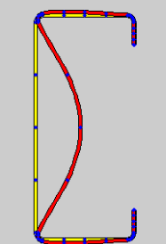 Donde: k= coeficiente de pandeo de placa, ver figura 6 w= ancho de la parte plana en compresión t=espesor del elemento comprimido Figura 7. Distribución de esfuerzos en una placa atiesada.