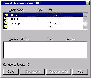 Monitoreo del acceso a recursos compartidos en el Data Mover Para Windows NT, utilice este procedimiento para monitorear el acceso a recursos compartidos en el servidor CIFS. Paso 1.