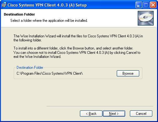 8.2 Instalación del Cliente VPN Manual de Instalación de Aplicaciones Clientes Para instalar en forma completa este componente, el cual se encuentra disponible para descarga desde el sitio web de la