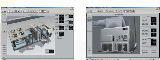 Software TAC Vista En la figura se presentan dos pantallas de TAC Vista.