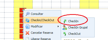 1.19- Checkin de habitaciones Para poder hacer el checkin de una habitación se necesita que la reserva tenga cargado el pasajero titular.