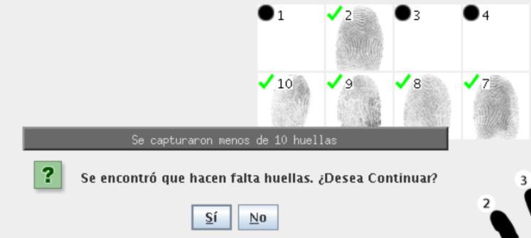 3 Trámites de Actualización Solicita al ciudadano colocar su mano en el escáner y la selecciona