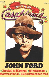Papeles de Cine Casablanca Revista dirigida por Fernando Trueba que publicó 47 números entre enero de 1981 y marzo de 1985.