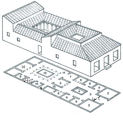 I 1 Características generales de la vivienda romana Los romanos distinguían diversos tipos de vivienda atendiendo a su condición urbana o rural.